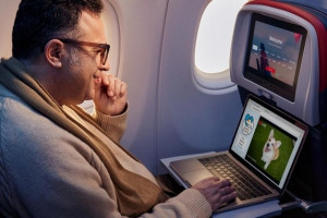 Delta inicia una conexión Wi-Fi rápida y gratuita en rutas internacionales de larga distancia